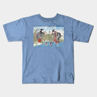 Girls at the river Kids T-Shirt